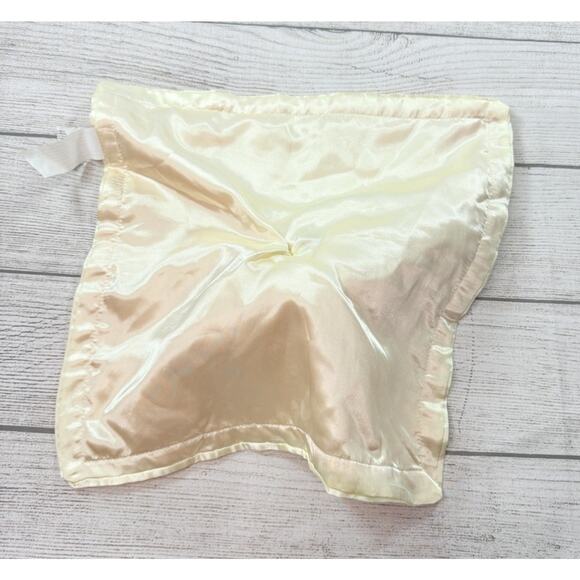 Mary Meyer Pink Pig Lovey Security Blanket Putty Baby Plush Nursery Satin - Picture 5 of 5